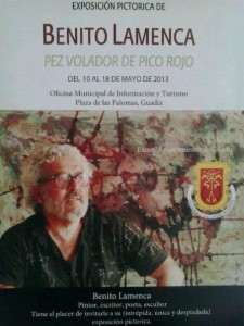 EXPOSICIÓN PICTÓRICA “PEZ VOLADOR DE PICO ROJO” de Benito Lamenca 