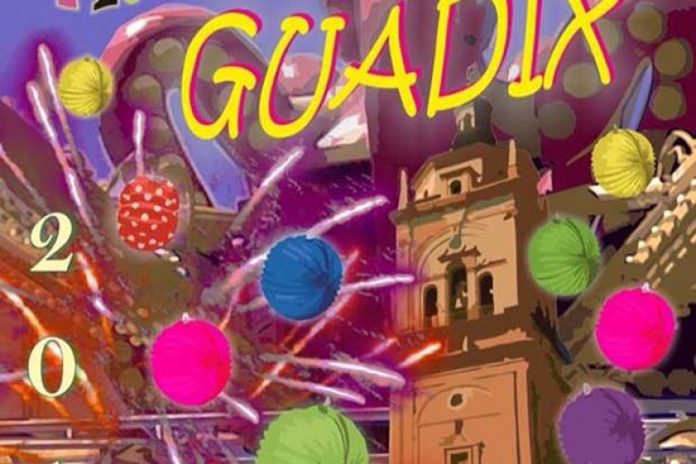 Cartel de la feria y fiestas Guadix 2015