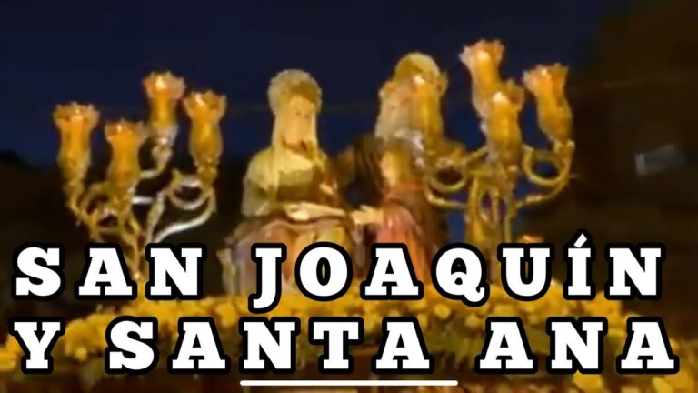 Procesión San Joaquín y Santa Ana en Guadix Guadix y comarca