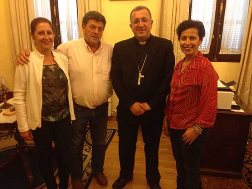 Partido Andalucista con el Obispo de Guadix
