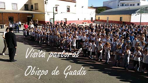 Visita pastoral obispo de Guadix