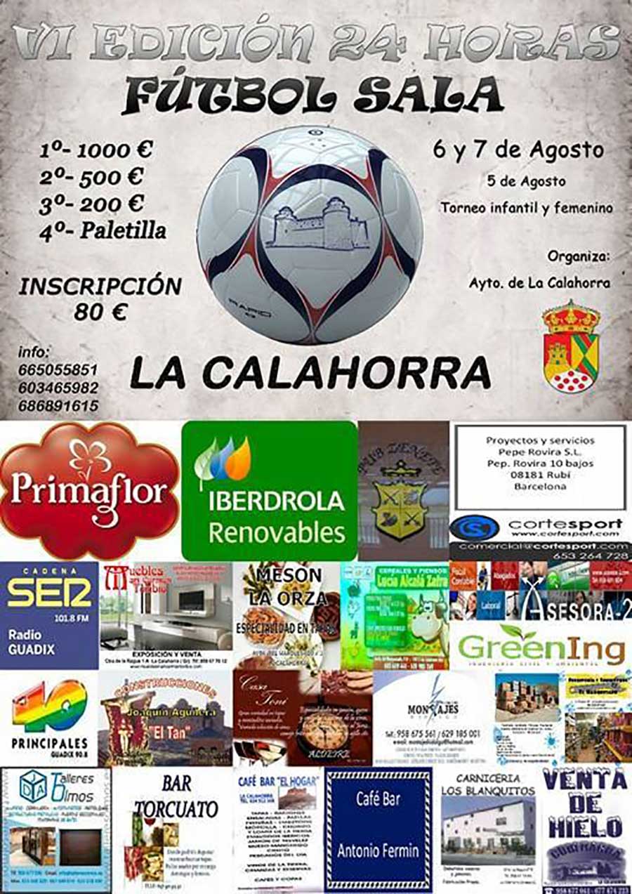 24 horas de futbol sala La Calahorra