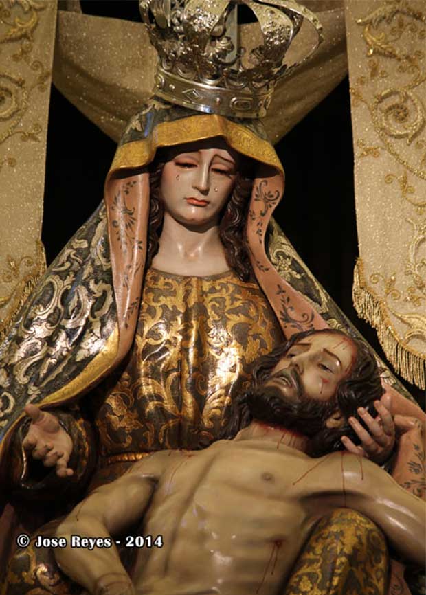 Virgen de las angustias de Guadix