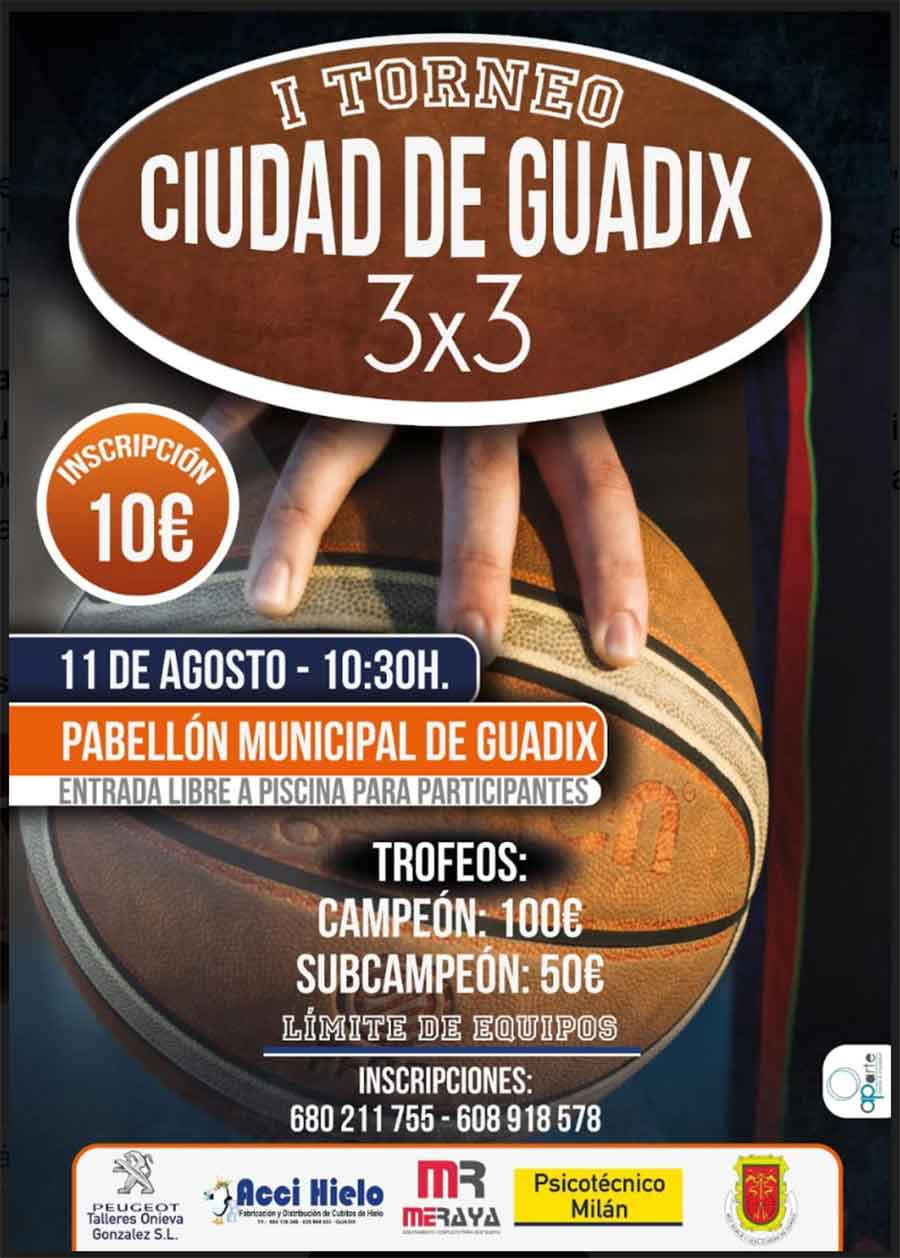 Torneo Ciudad de Guadix 3x3 de Baloncesto