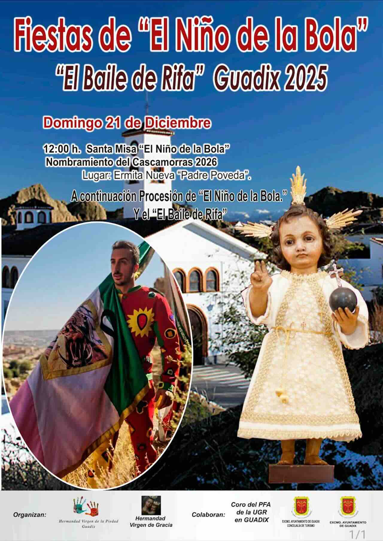 Cartel Baile de Rifa Guadix