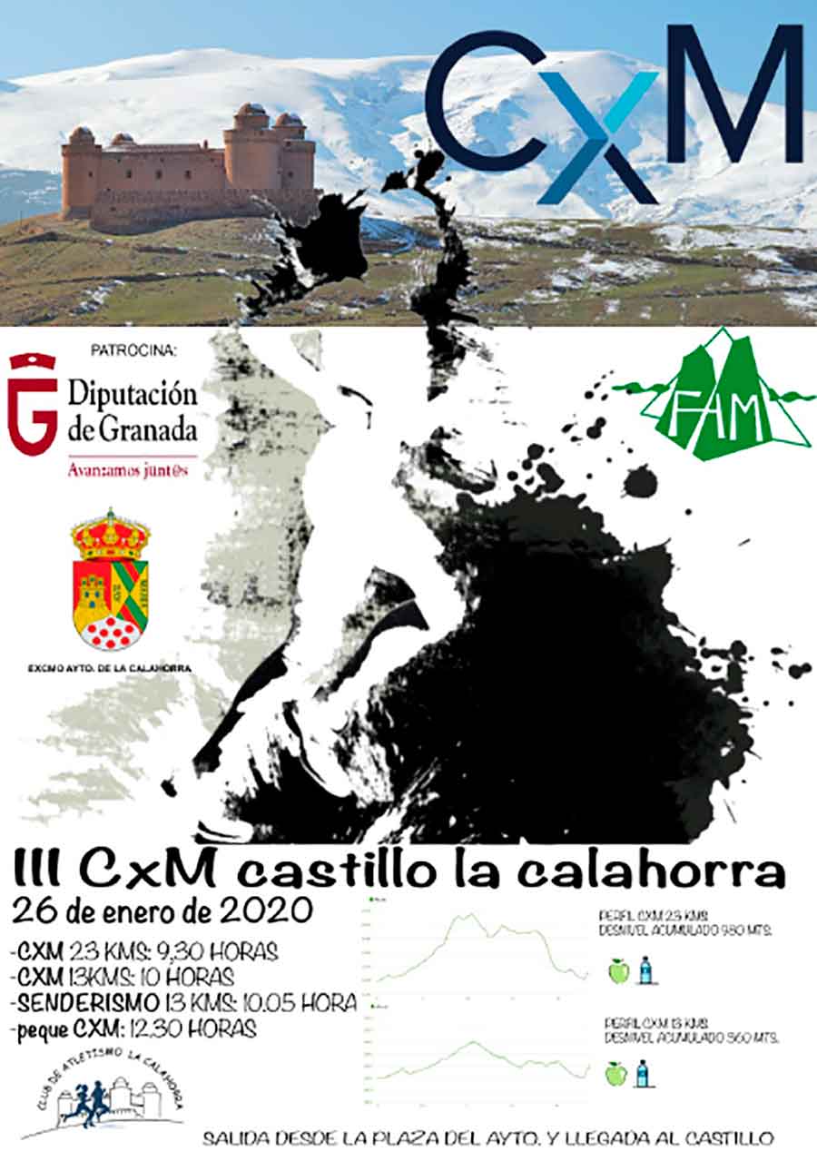 El próximo 26 de enero se celebra la III CxM Castillo de La Calahorra
