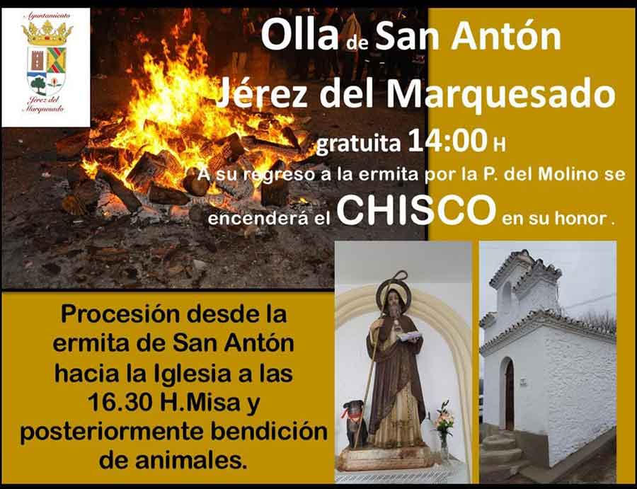 Fiesta de San Antón en Jérez del Marquesado