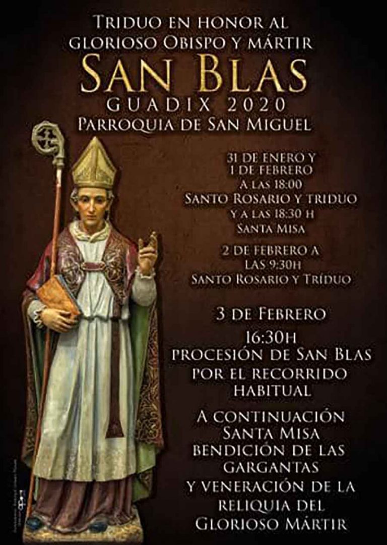 ᐅᐅ 3 de Febrero | Festividad de San Blas en Guadix [Vídeos