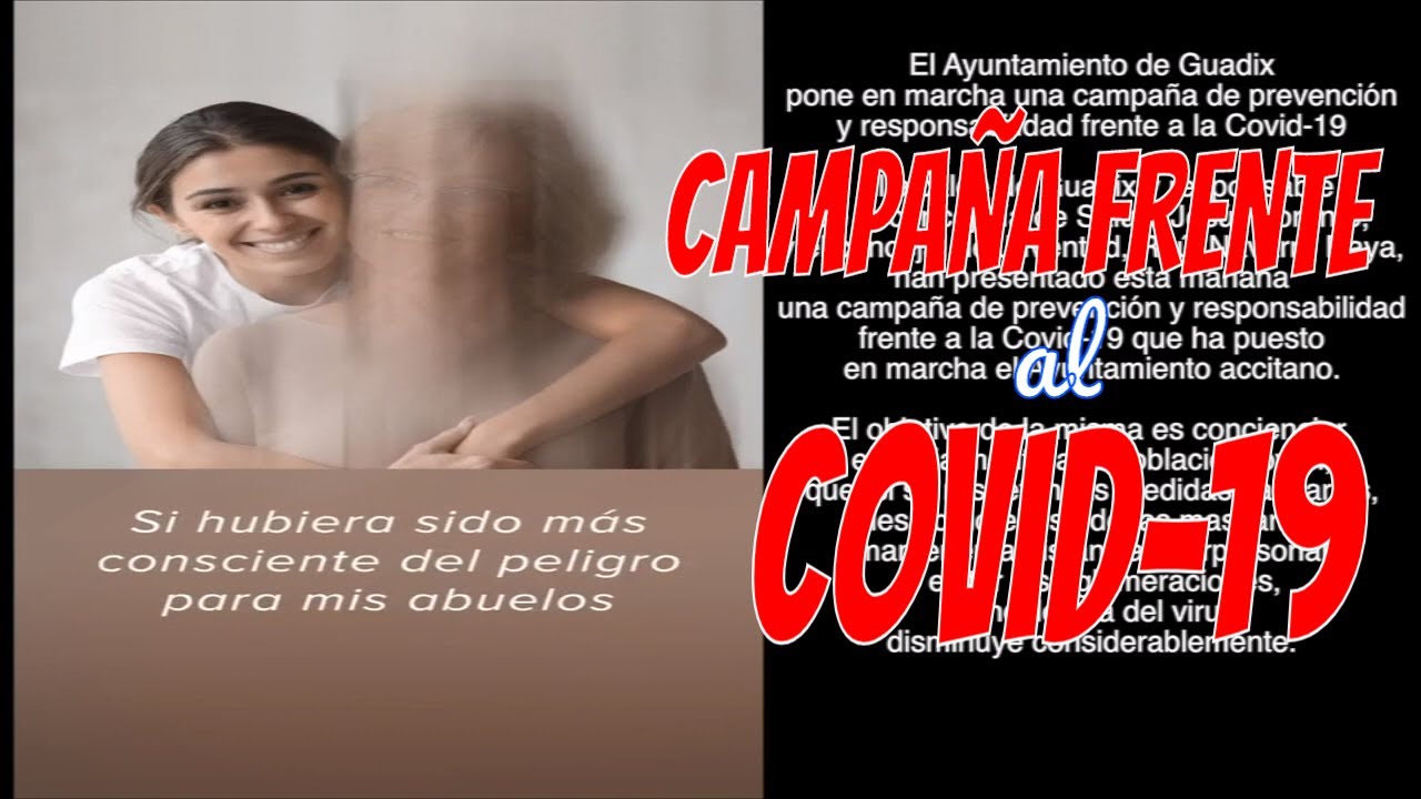 Campaña de prevención y responsabilidad frente a la Covid-19 en Guadix