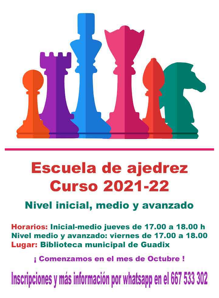 Escuela de ajedrez 2021_22