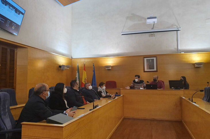 Salón de plenos Ayuntamiento de Guadix