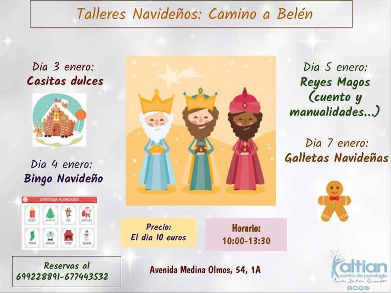 Talleres Navideños infantiles ALTIAN en Guadix