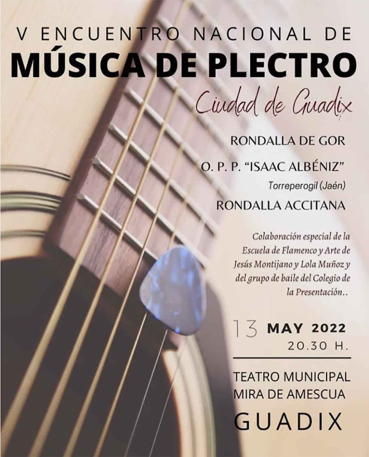 Encuentro de música de plectro Ciudad de Guadix