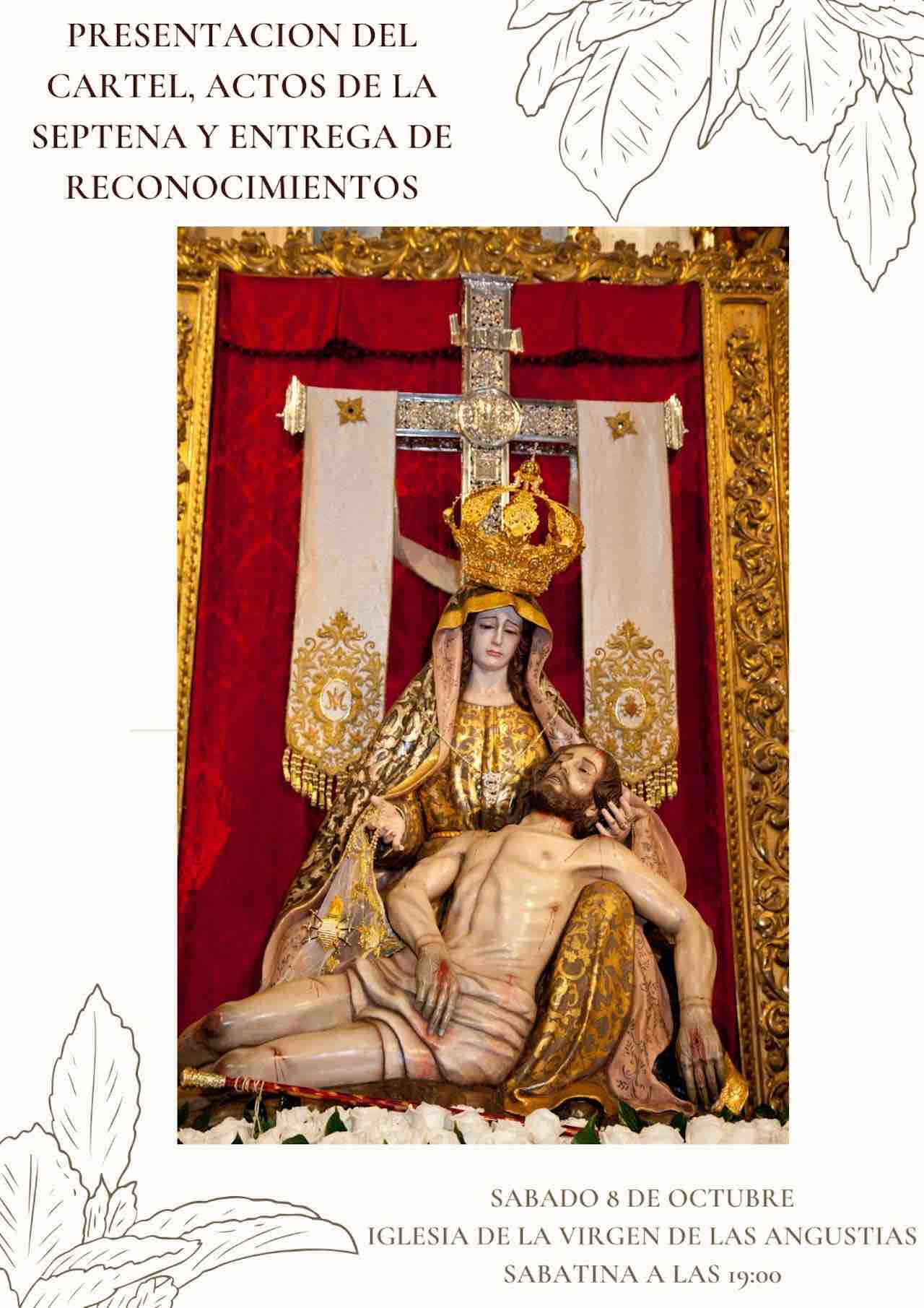Cartel Virgen de las Angustias Guadix