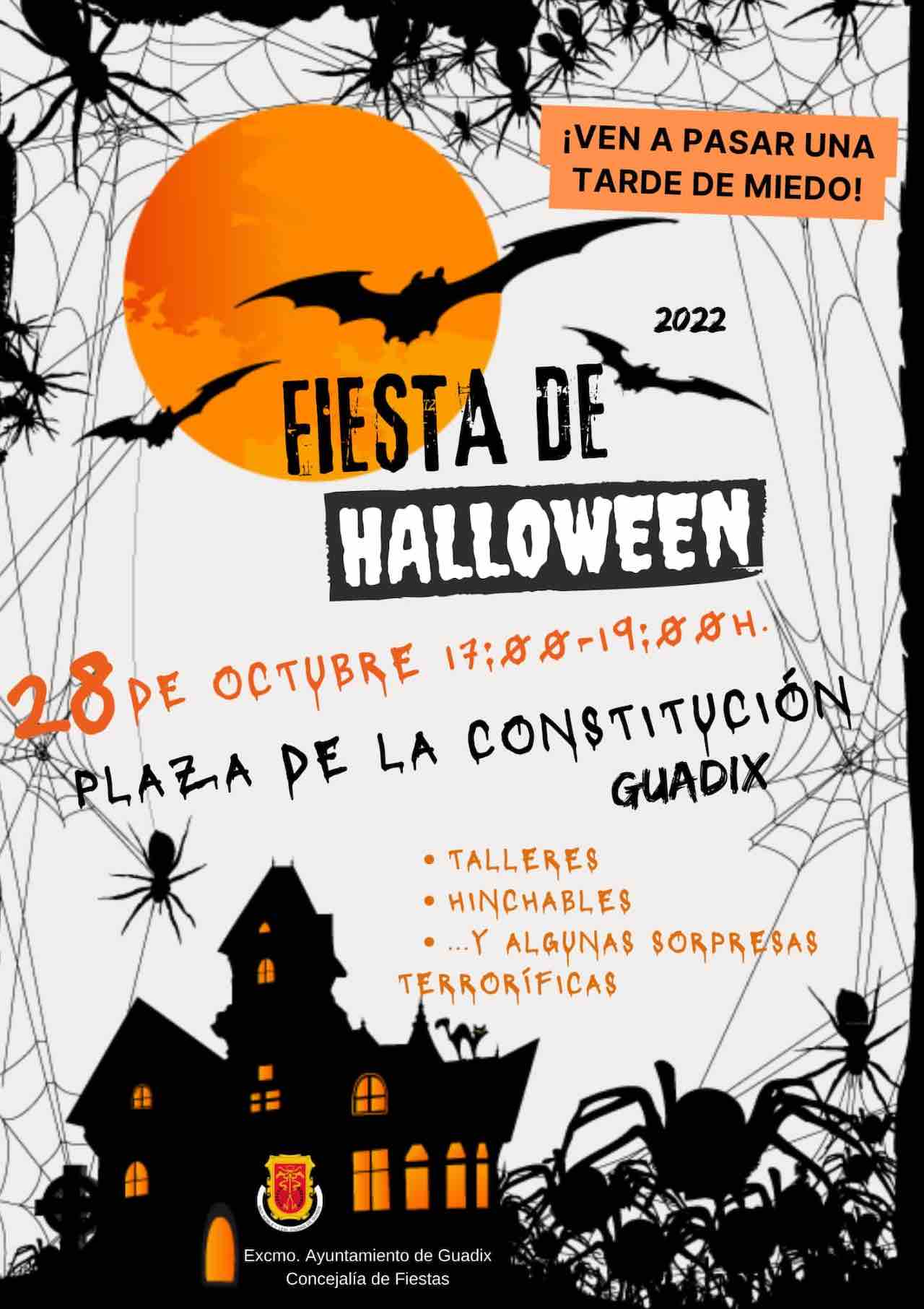Fiesta Halloween infantil en Guadix