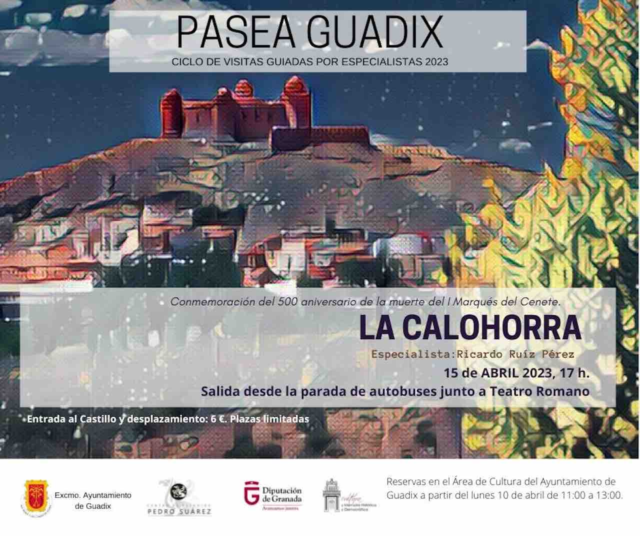 Pasea Guadix visita La Calahorra