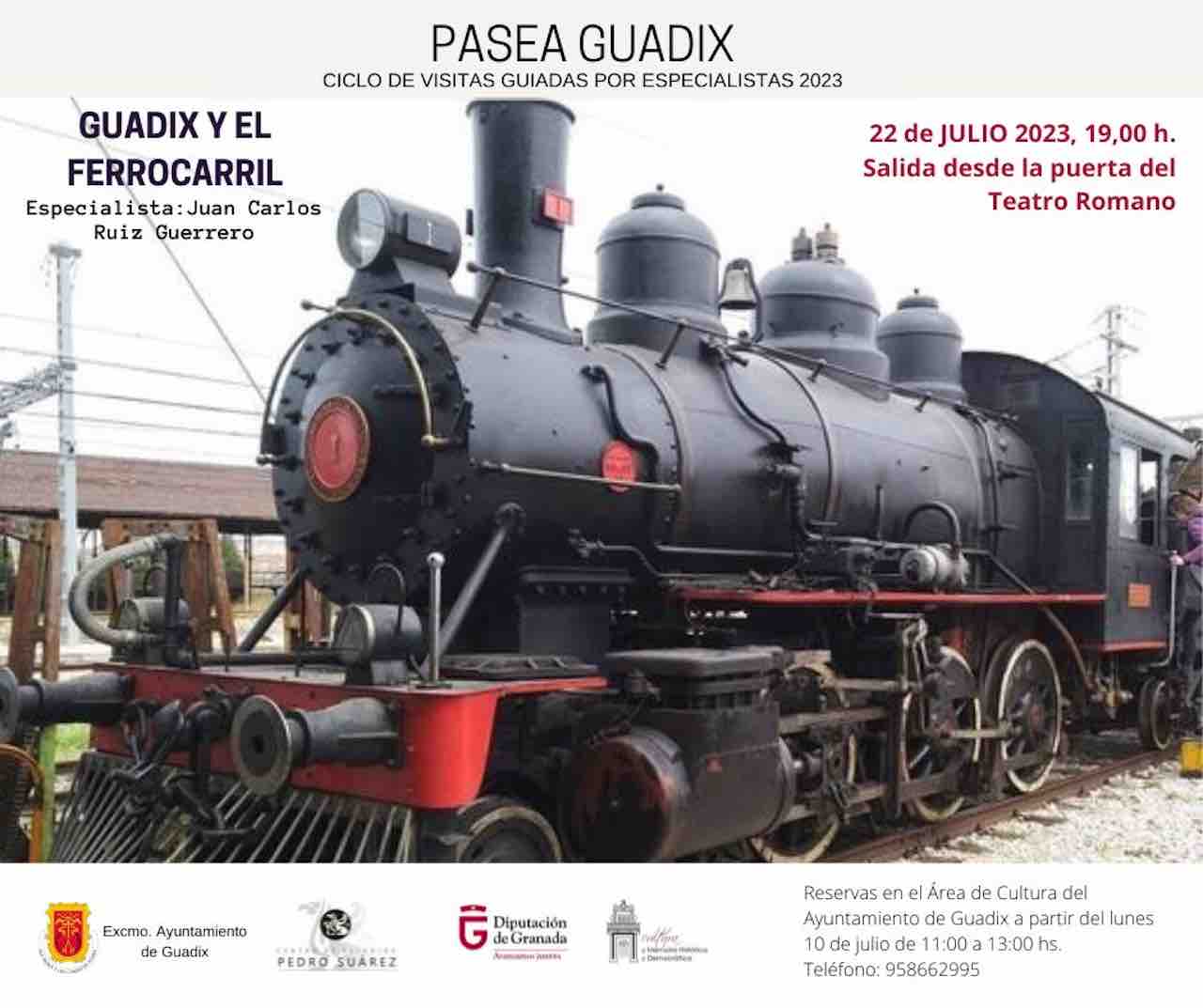 Pasea Guadix estará dedicada al ferrocarril 