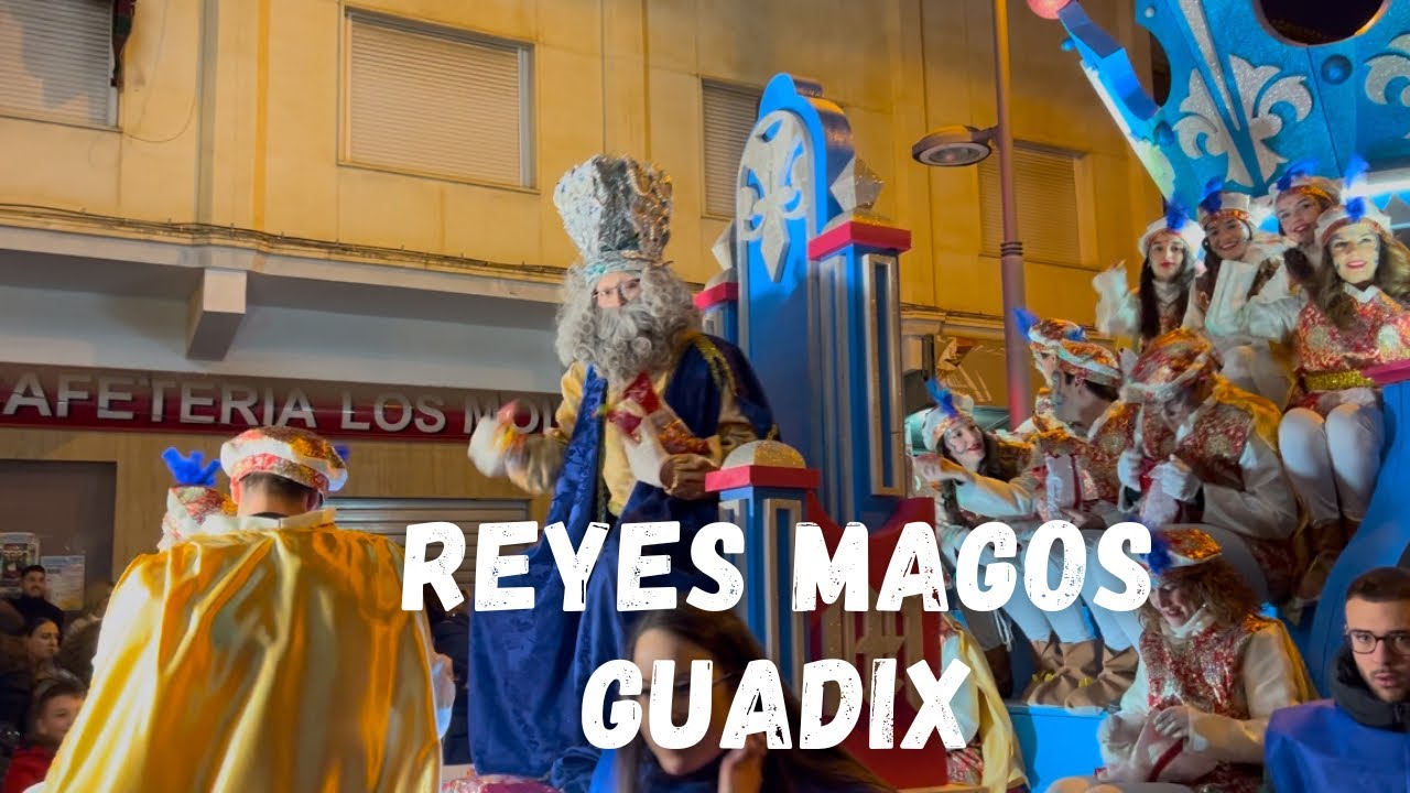 Cabalgata de los Reyes Magos de Oriente en Guadix 2025