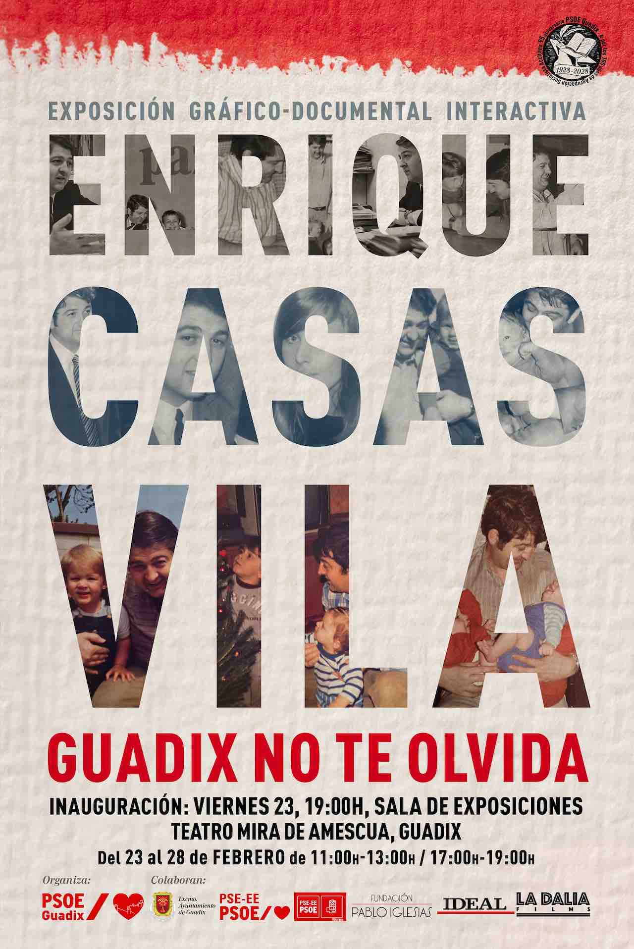 EXPOSICIÓN: ENRIQUE CASAS VILA, GUADIX NO TE OLVIDA.