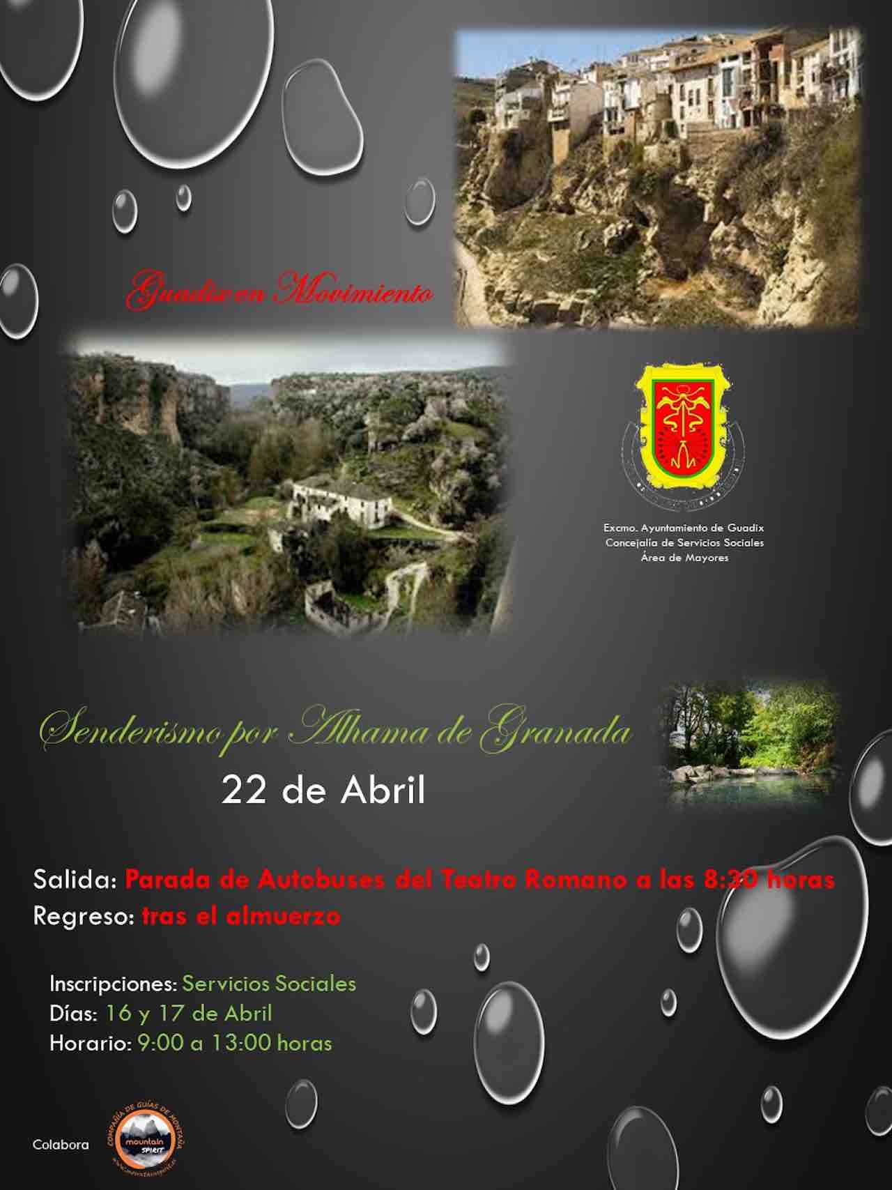 ruta de senderismo por Alhama de Granada 