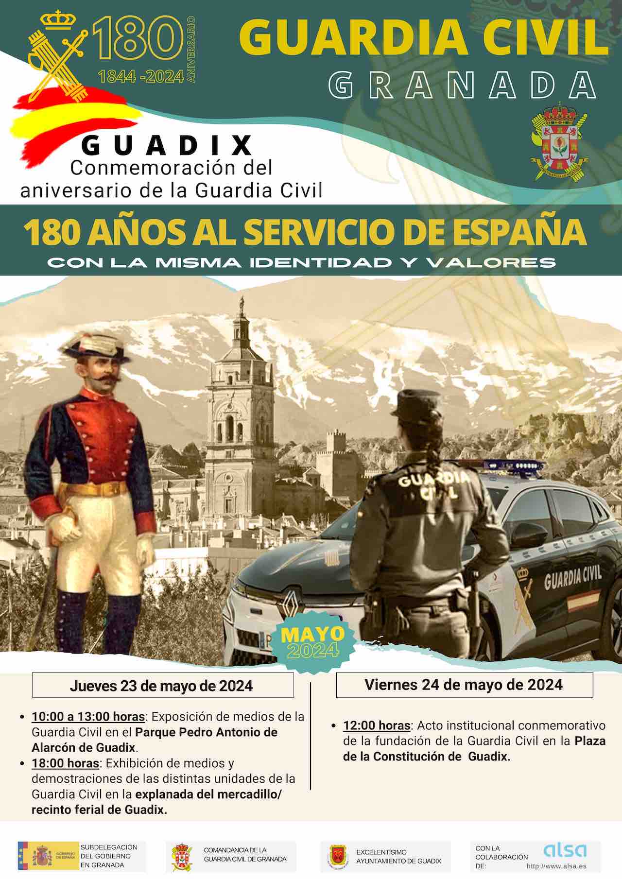180 aniversarios Guardia Civil
