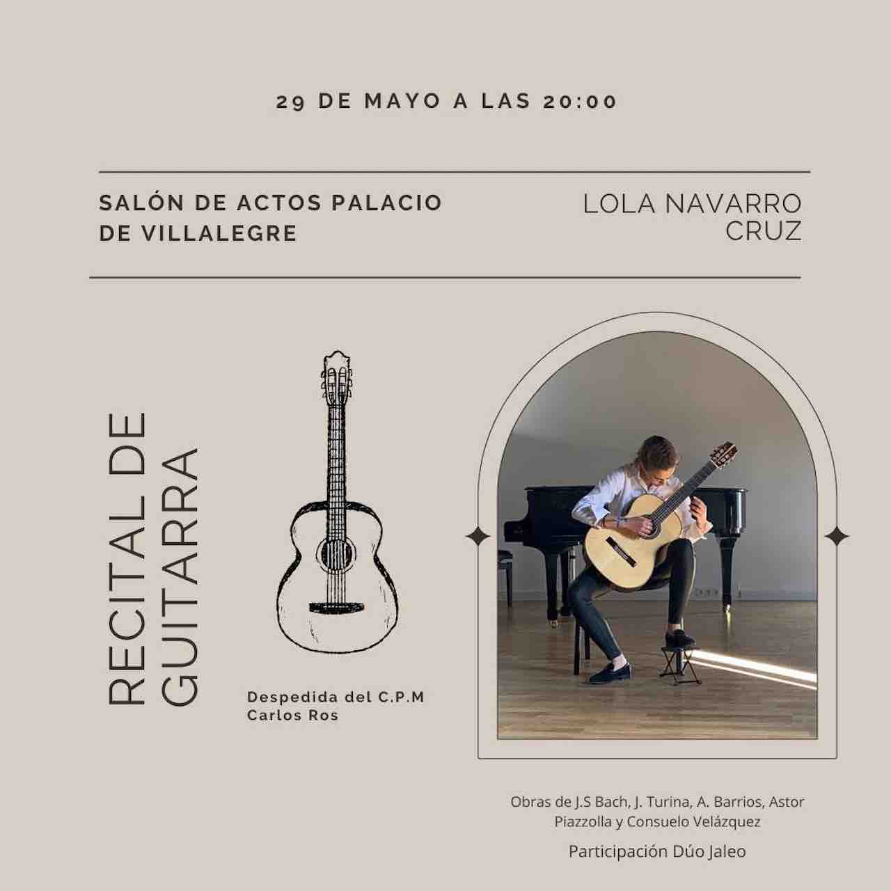 Concierto de guitarra de Lola Navarro