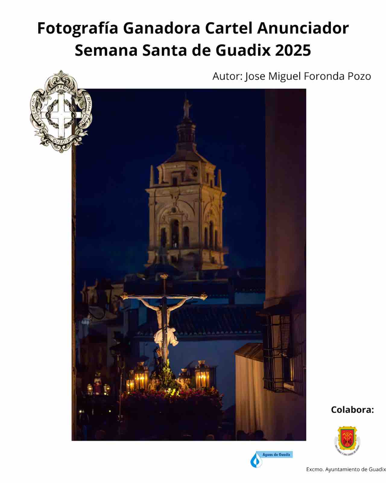 Cartel Semana Santa Guadix 2025