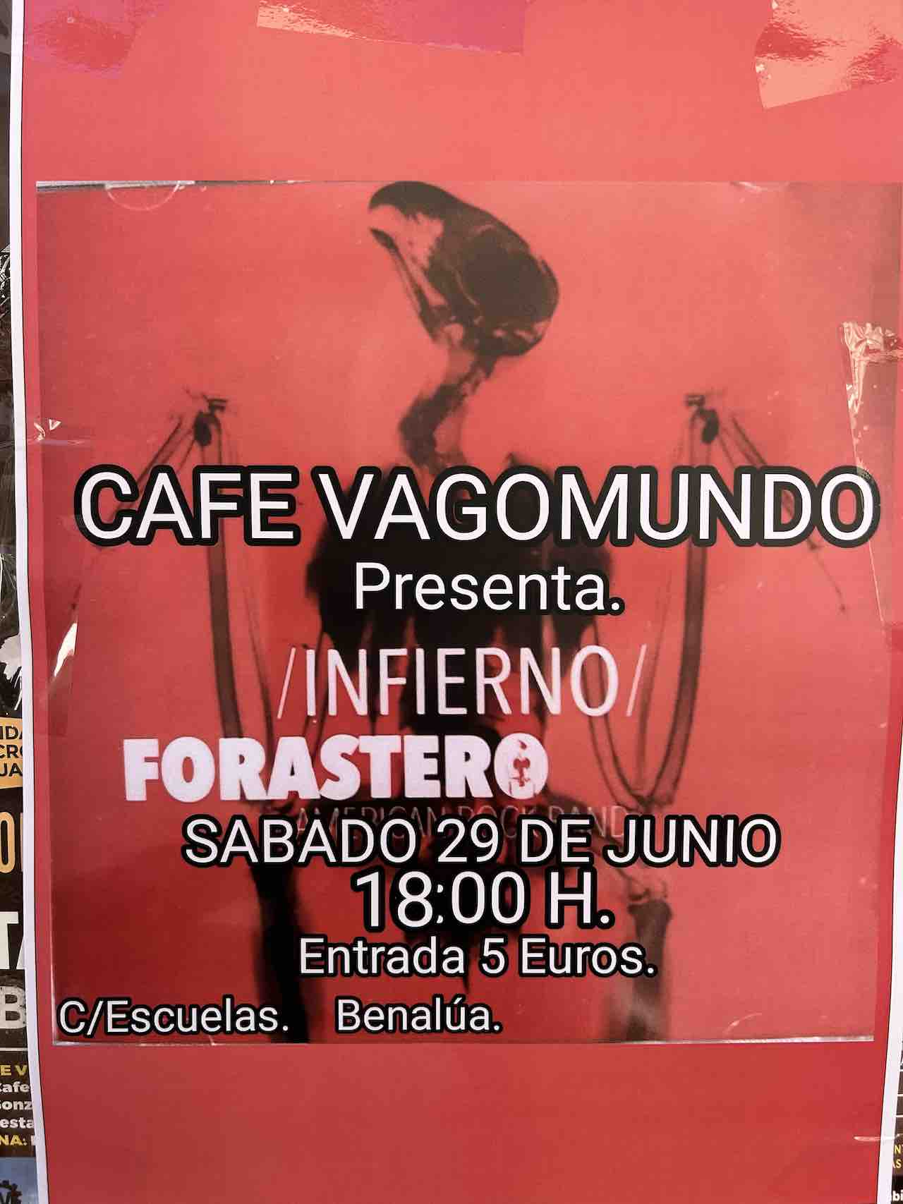 Conciertos en Café Vago Mundo de Benalúa