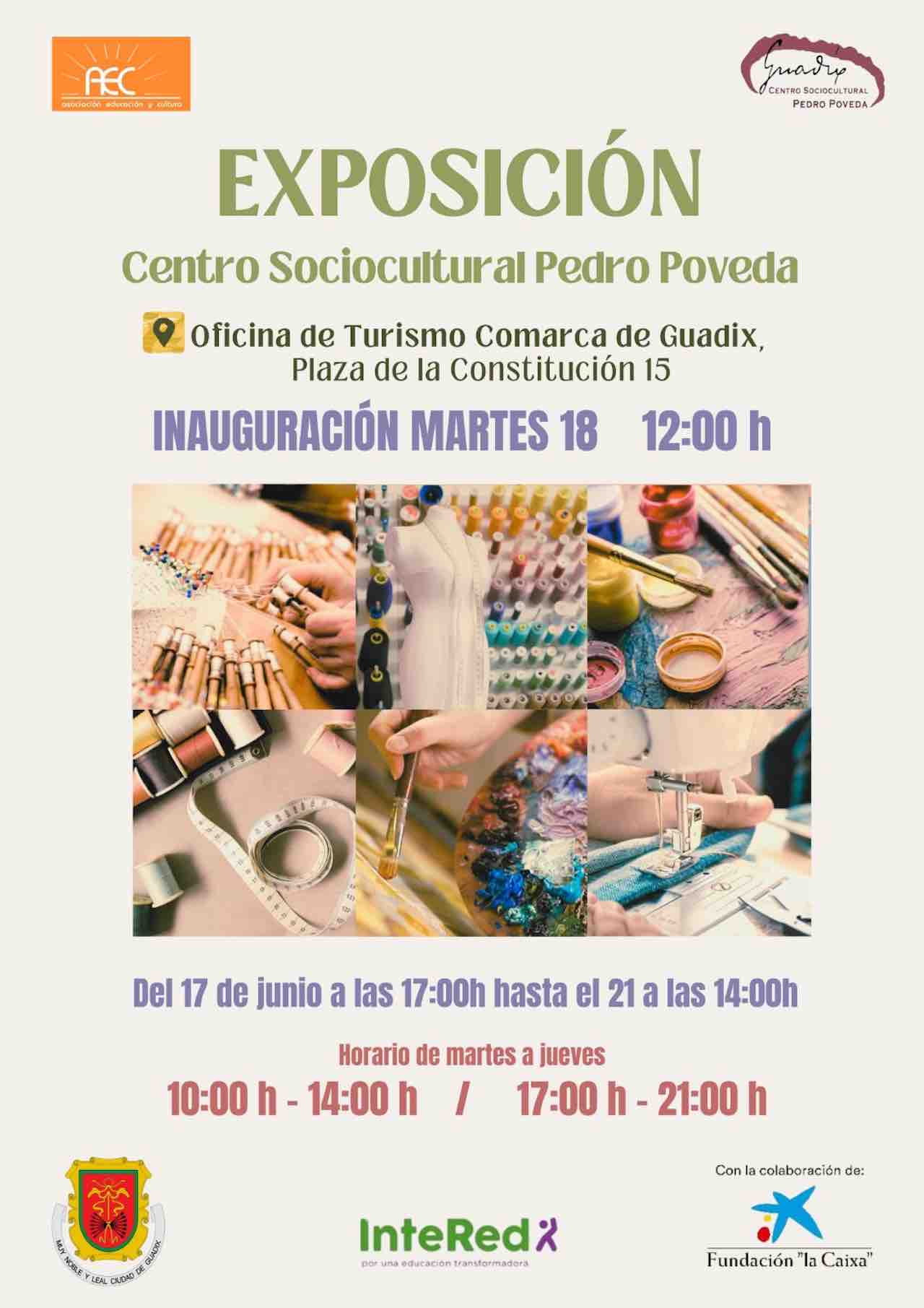 Exposición centro sociocultural Pedro Poveda