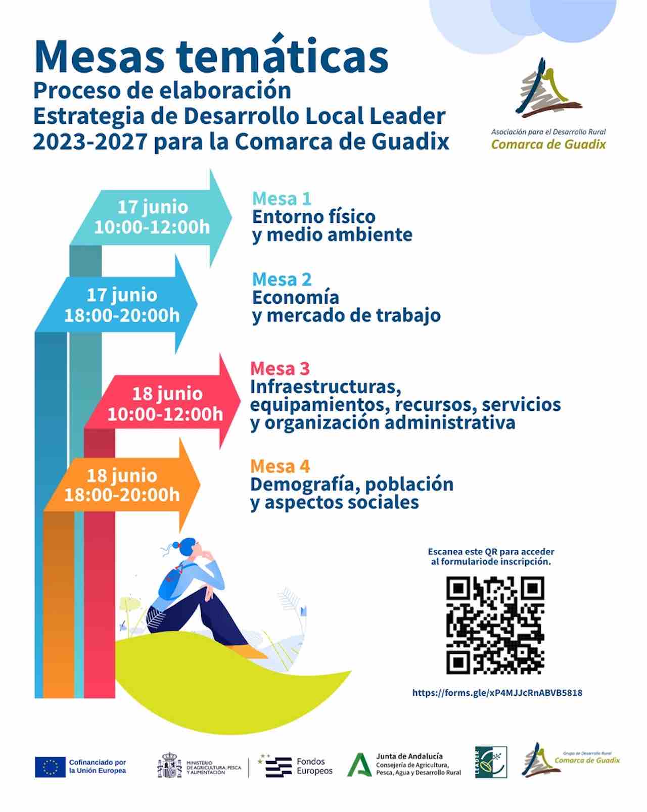 Nueva Estrategia de Desarrollo Local Leader en cuatro mesas temáticas organizadas por el GDR de Guadix