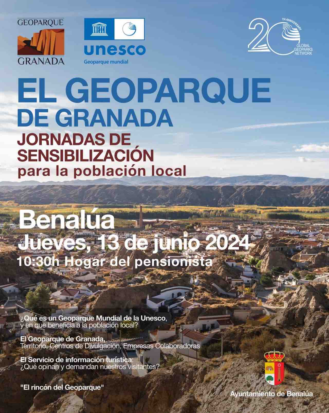 Jornadas del Geoparque de Granada en Benalúa y Purullena