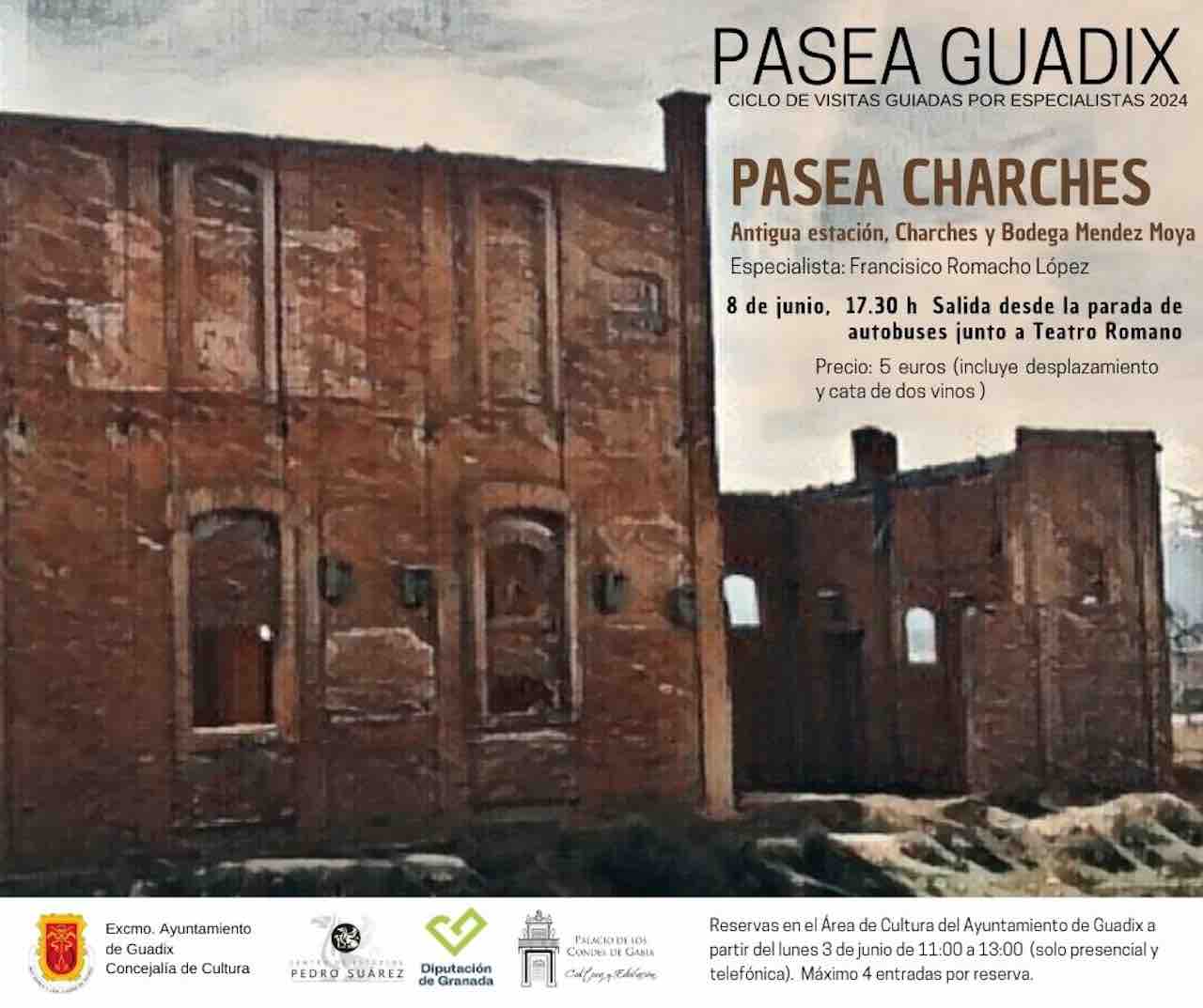 Pasea Guadix invita a conocer en su próxima ruta el municipio de Charches