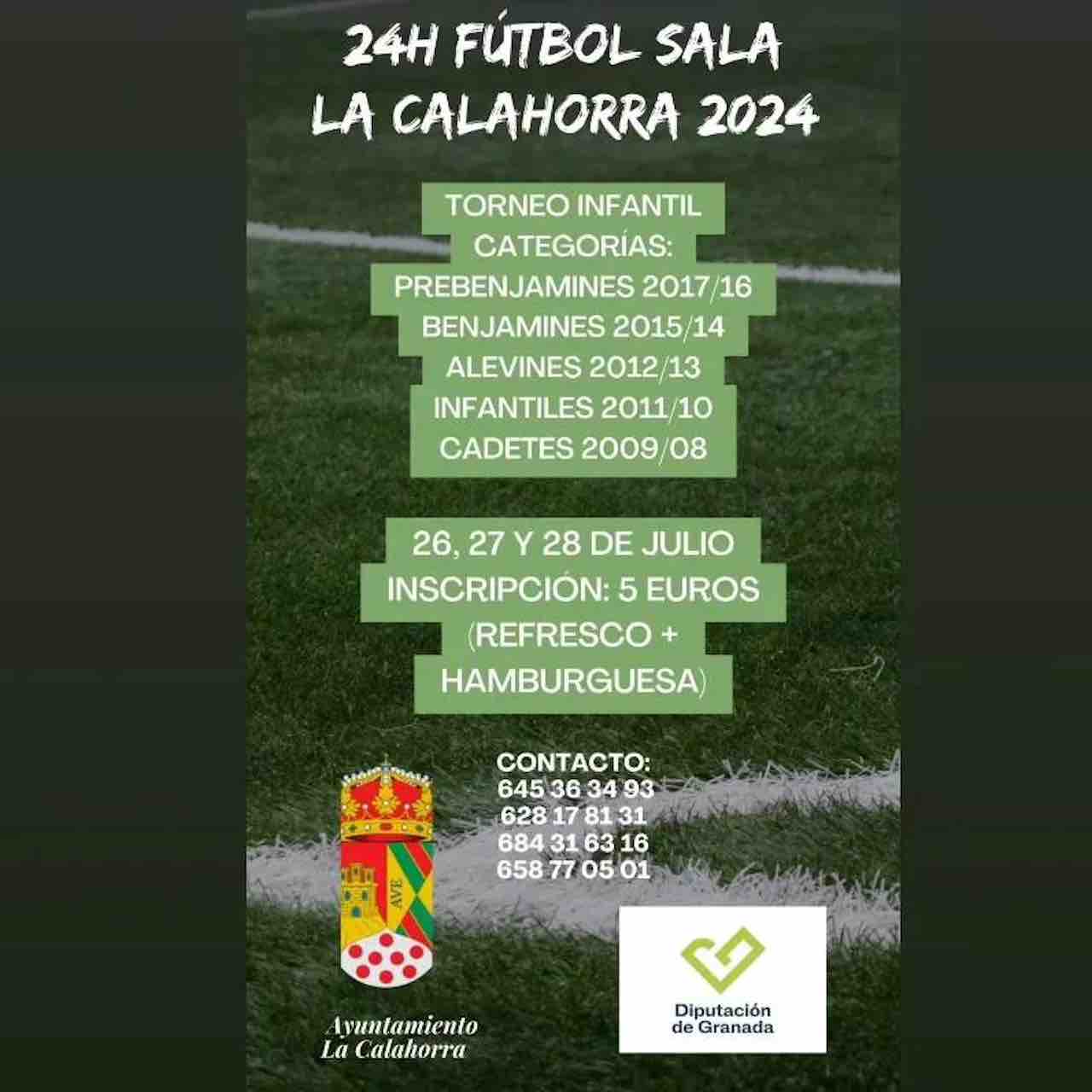 24 HORAS de fútbol sala en La Calahorra