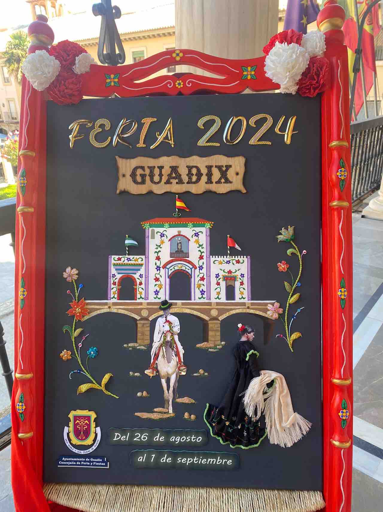 Cartel Feria y Fiestas Guadix 2024