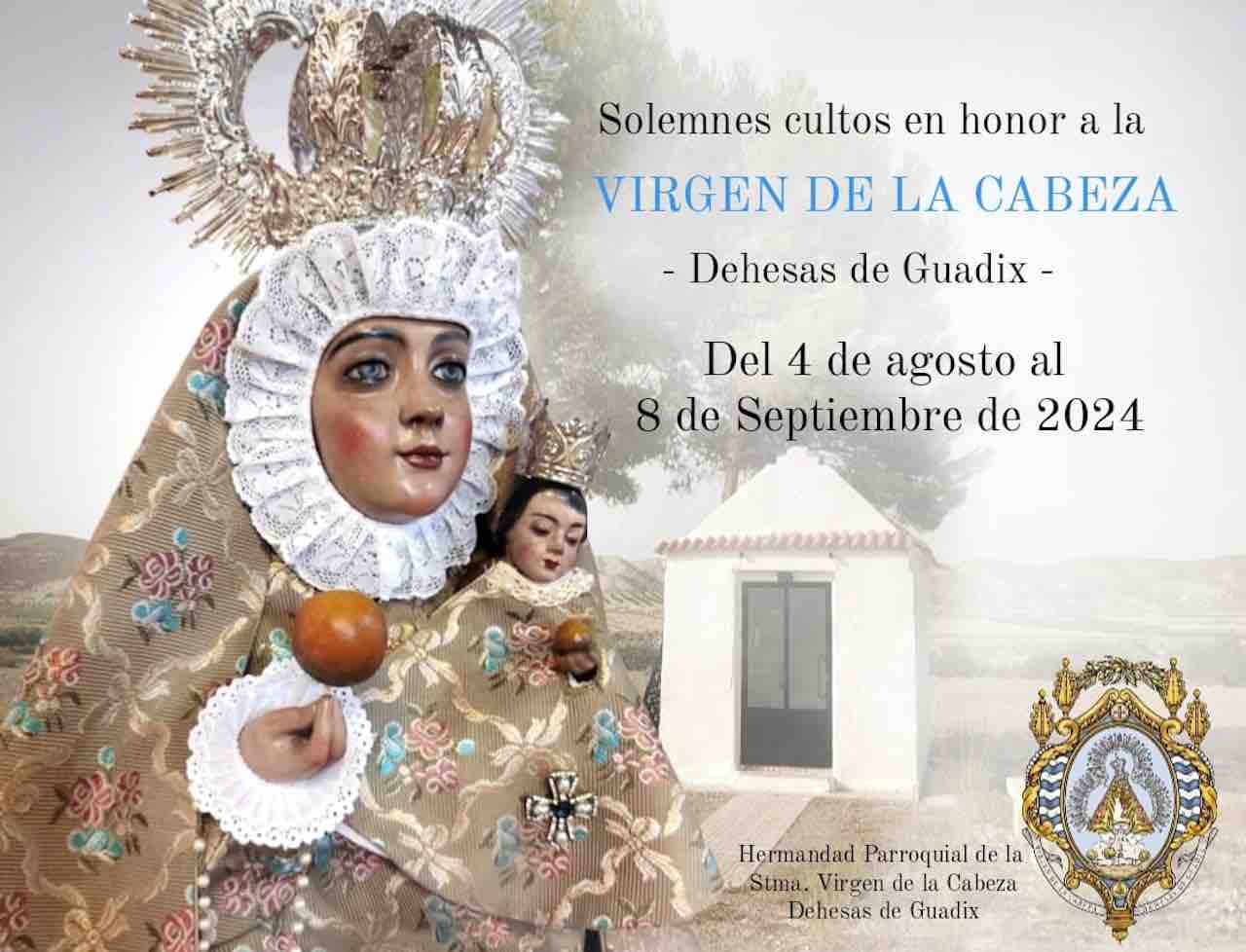 Cultos a la Virgen de la Cabeza de Dehesas de Guadix