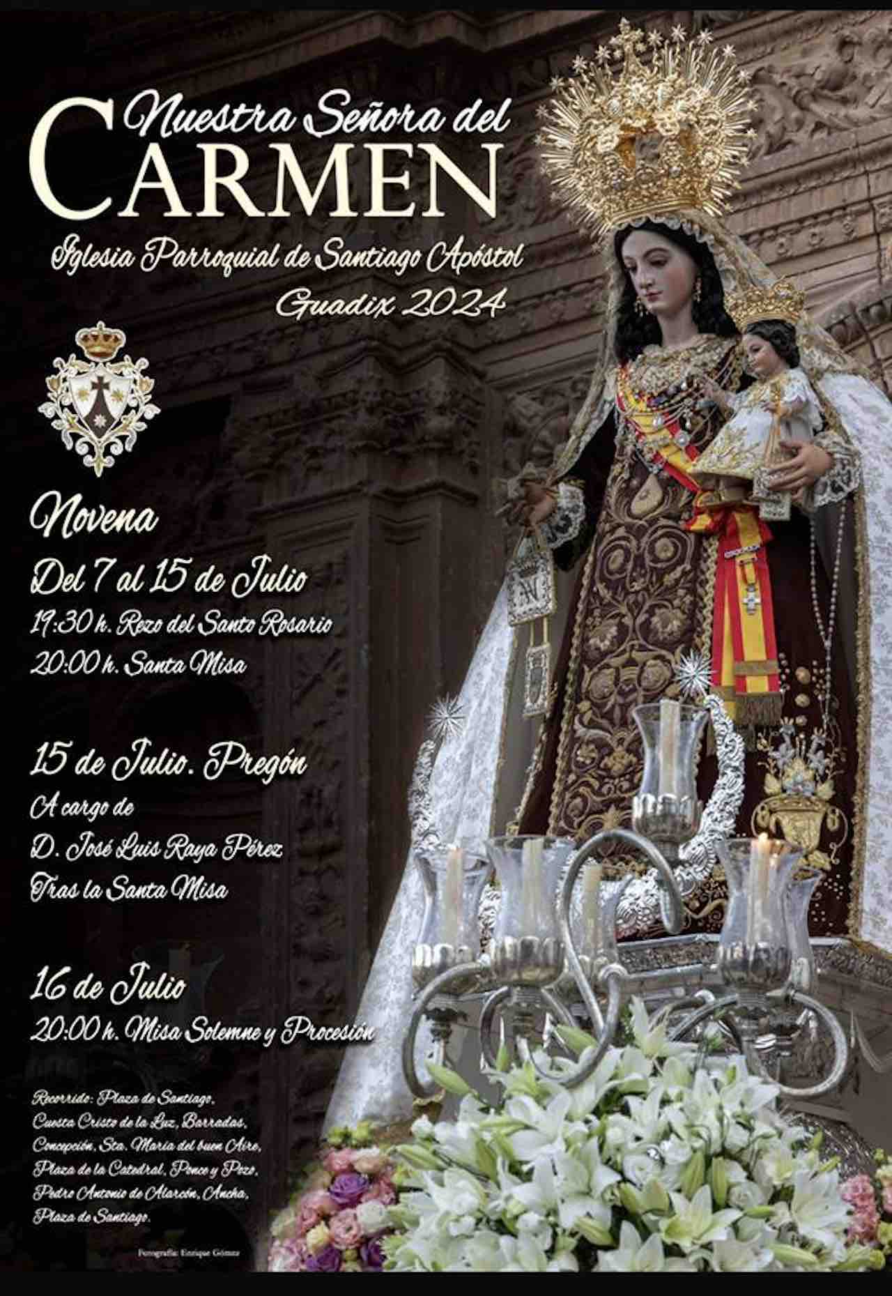 Virgen del Carmen de Guadix 2024