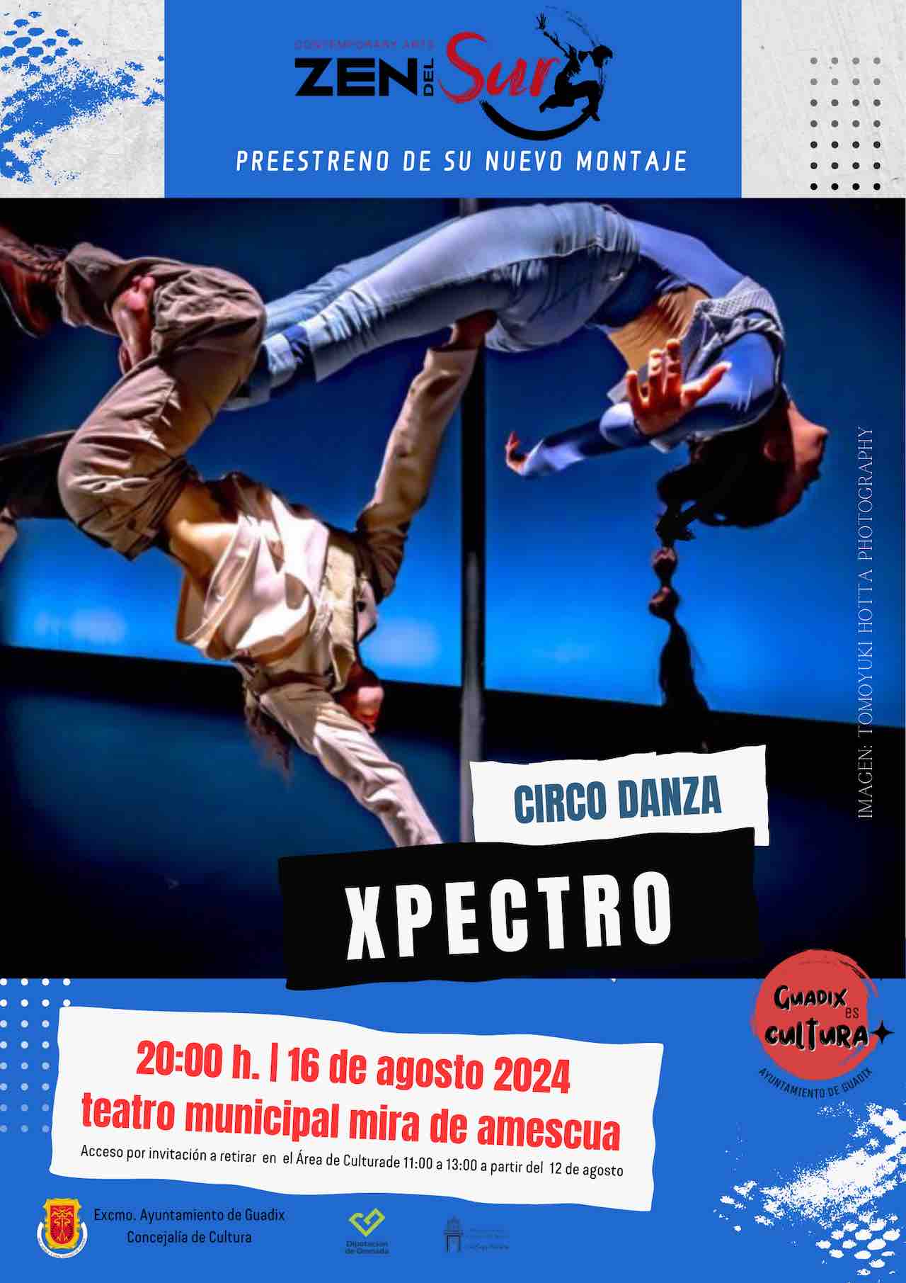 Circo danza en Guadix