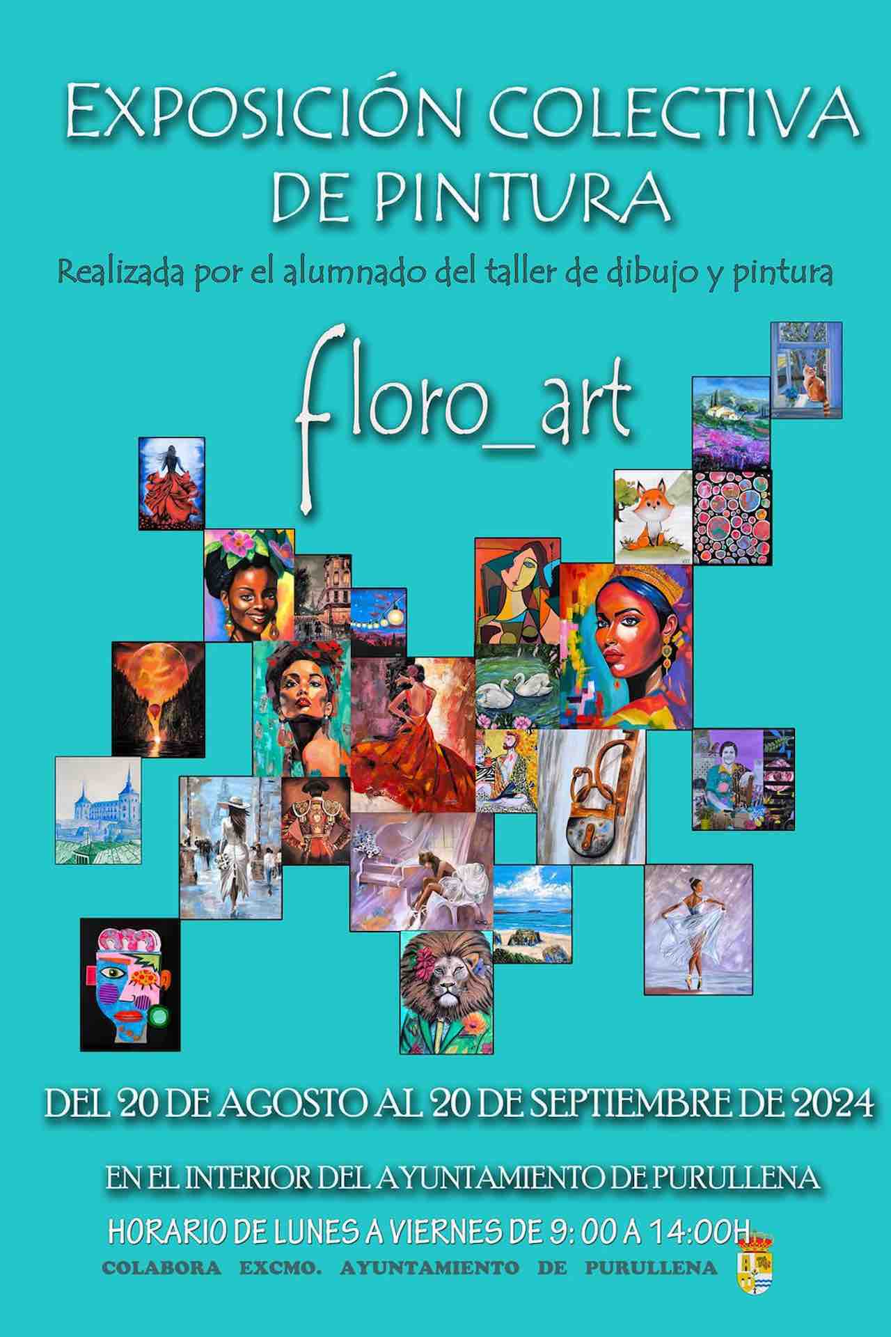 Exposición colectiva de pintura en Purullena