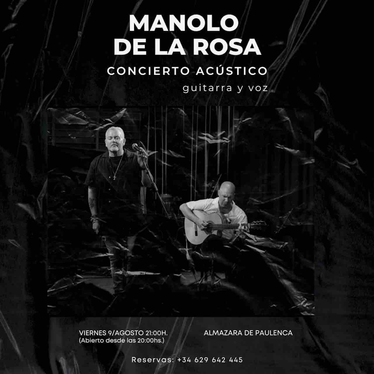 Manolo de La Rosa en acústico