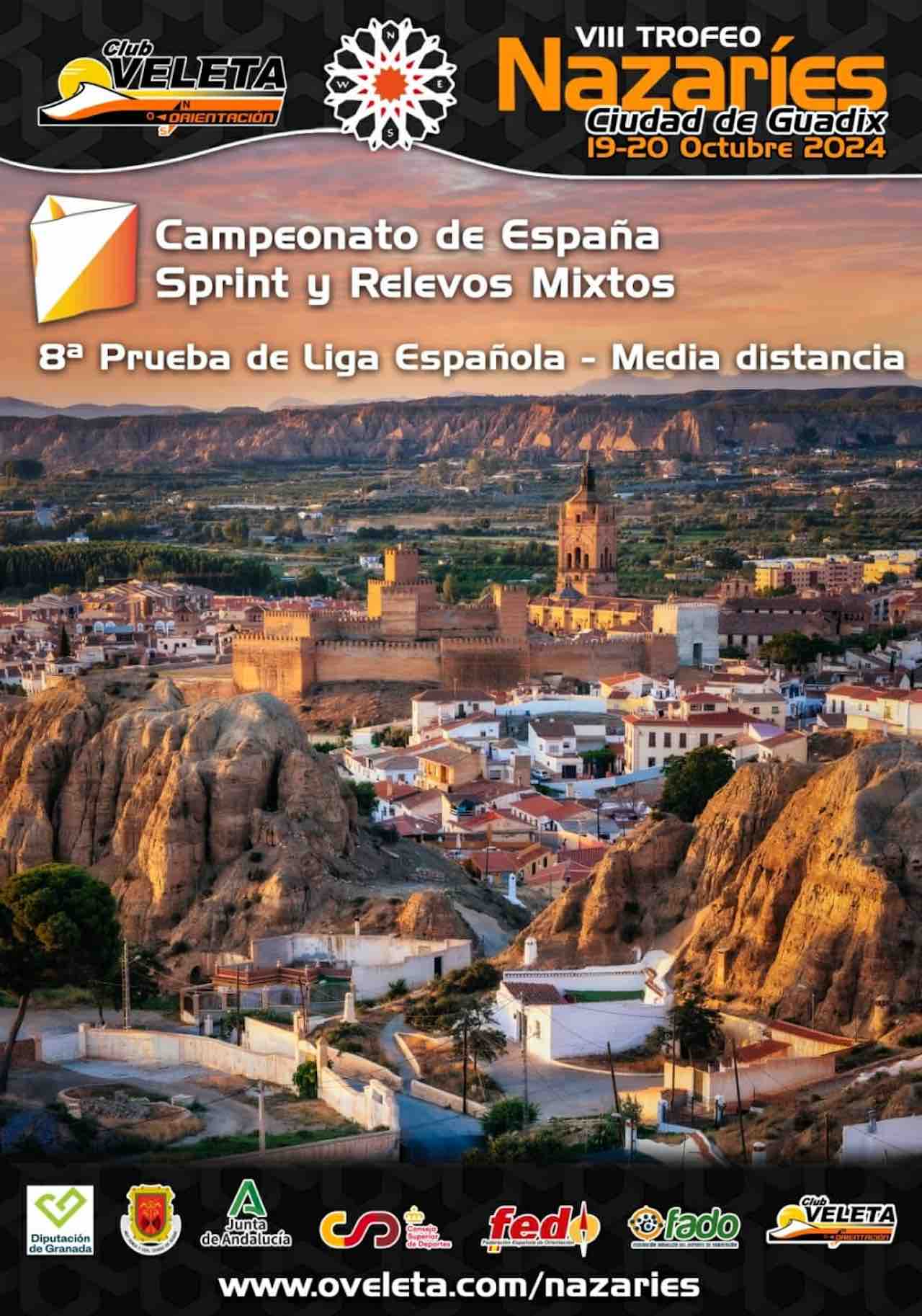 Campeonato de orientación de España en Guadix