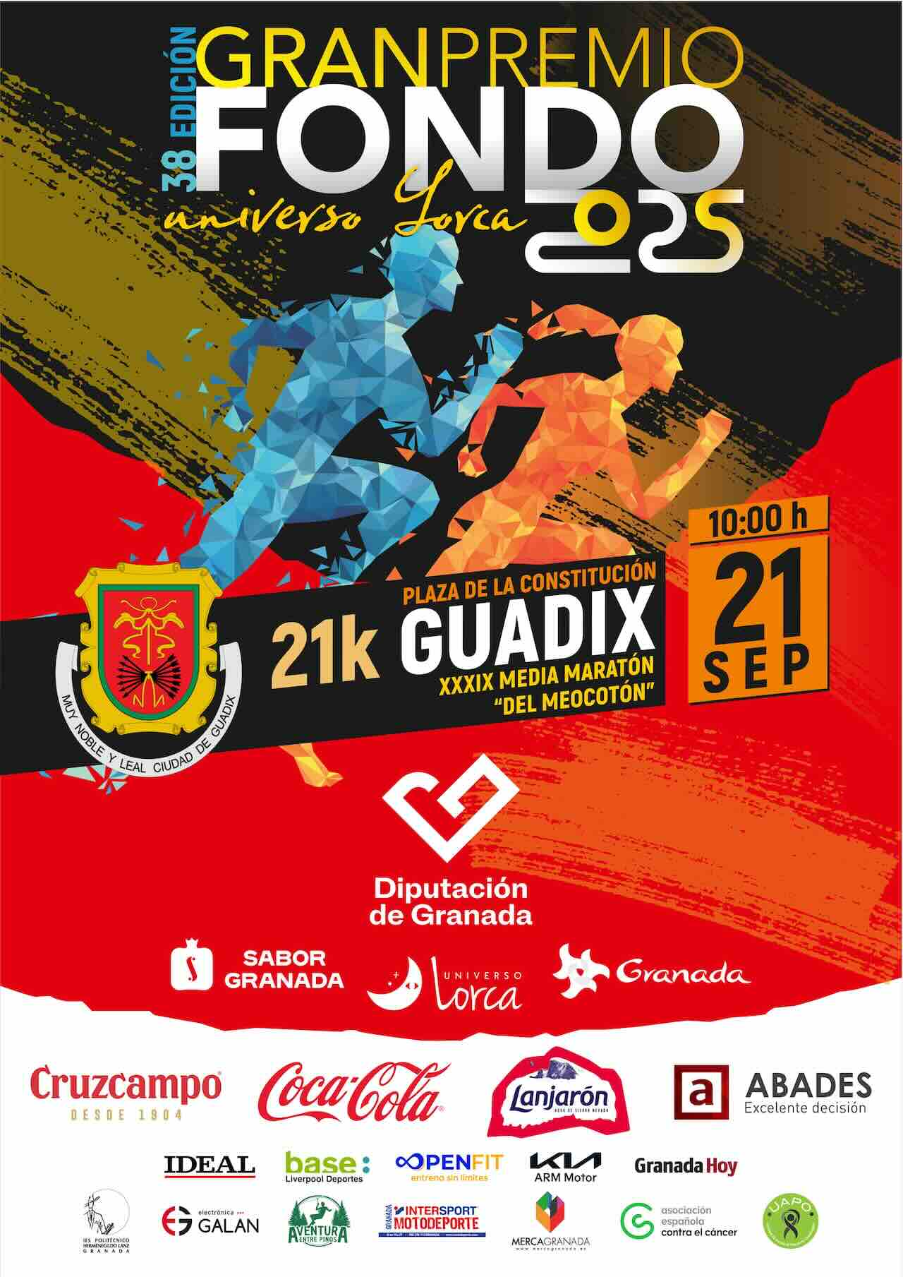Cartel Premio de Fondo del Melocotón