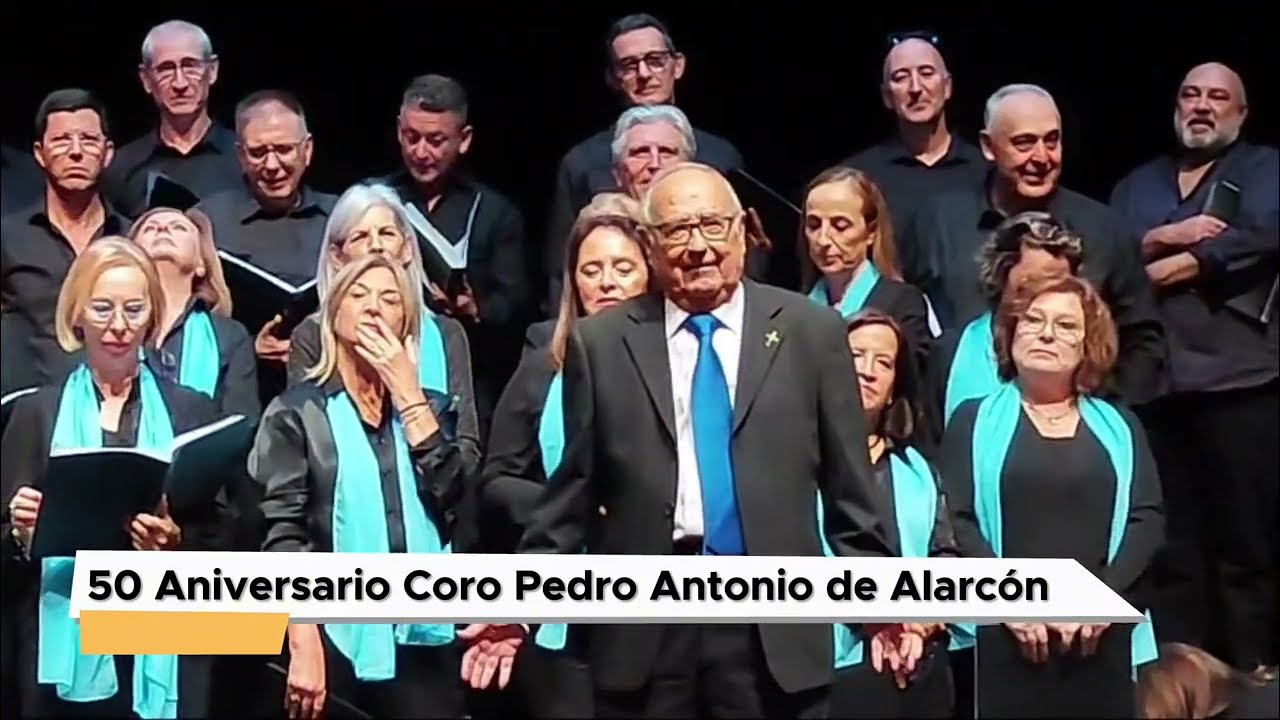 Celebración del 50 aniversario de la creación del coro mixto Pedro Antonio de Alarcón 