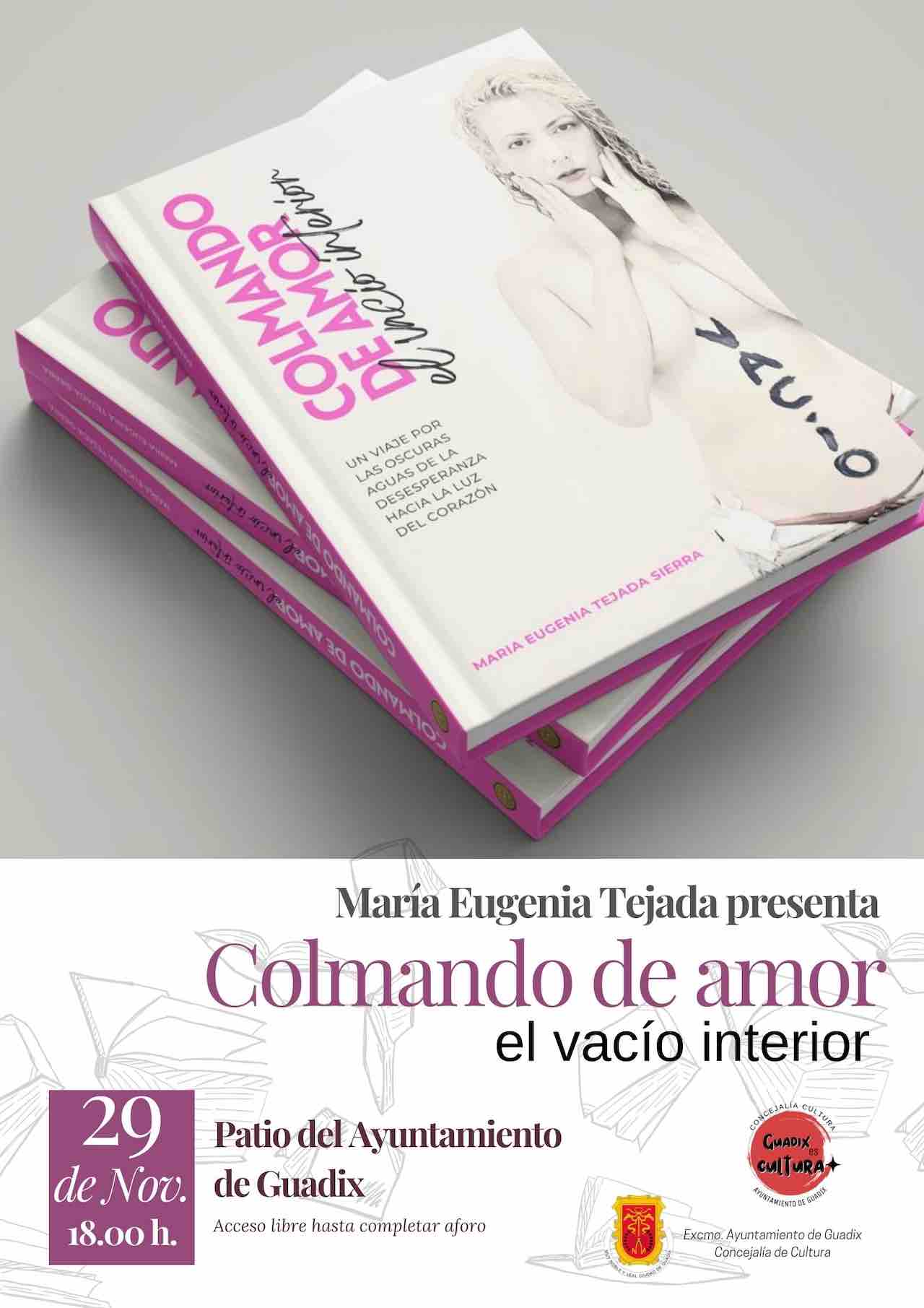 novela "Colmando de amor el vacío interior" de María Eugenia Tejada