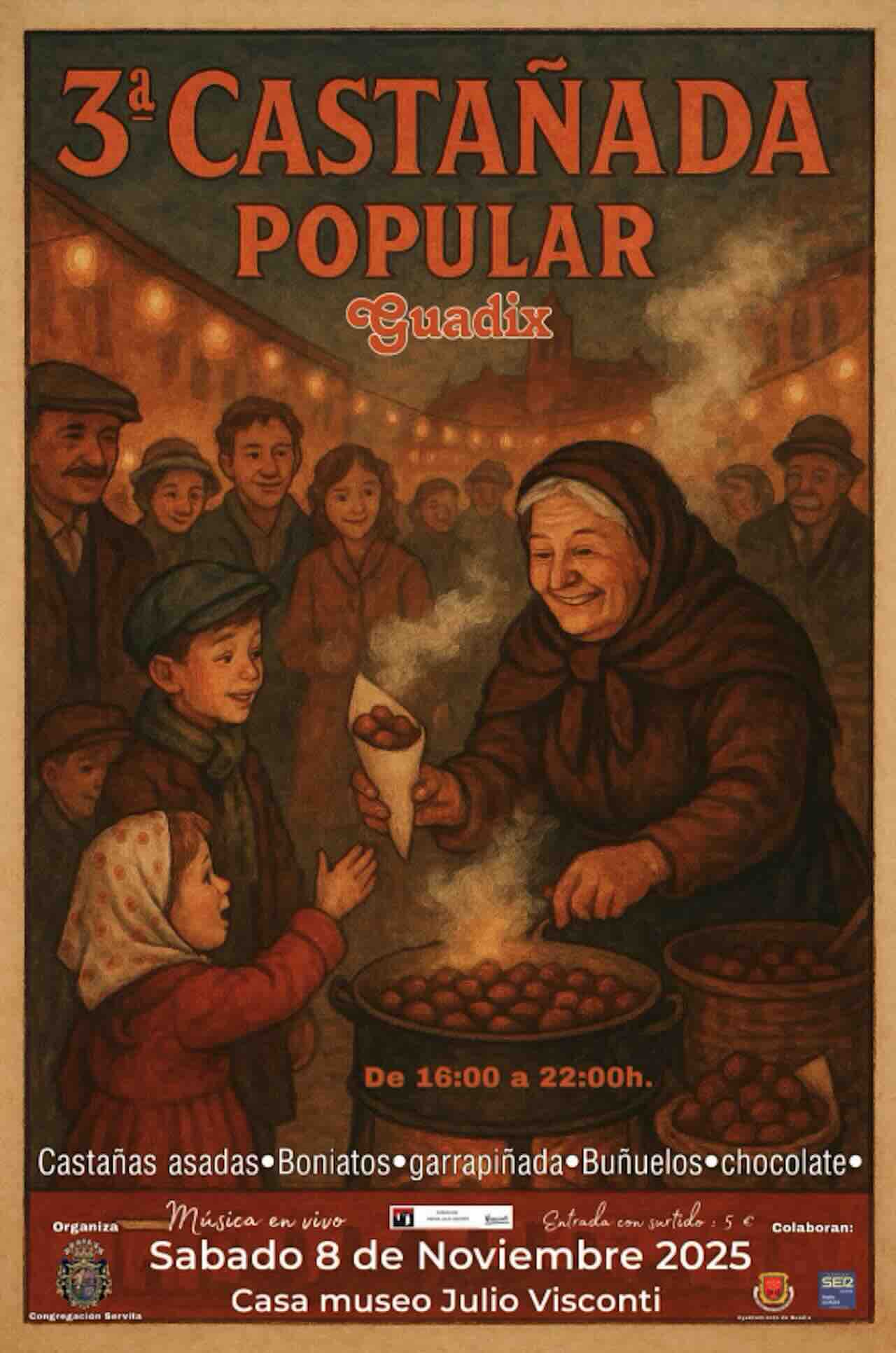 Castañada popular en Guadix