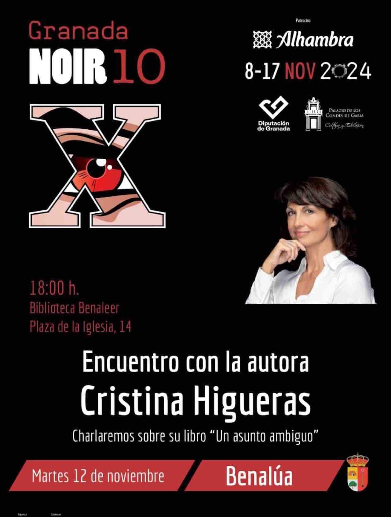 Cristina Higueras en Benalúa