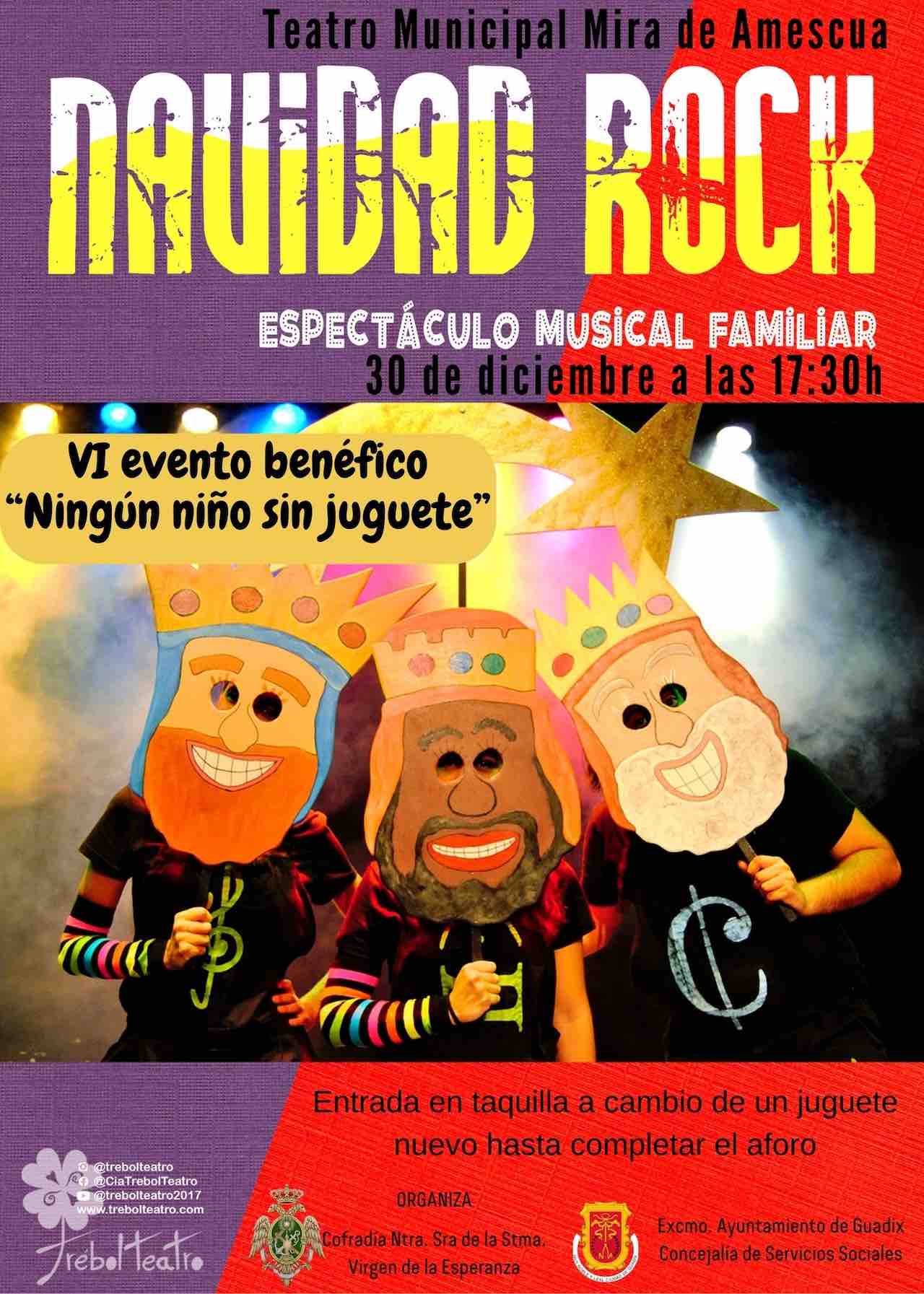 Espectáculo Navidad Rock en Guadix