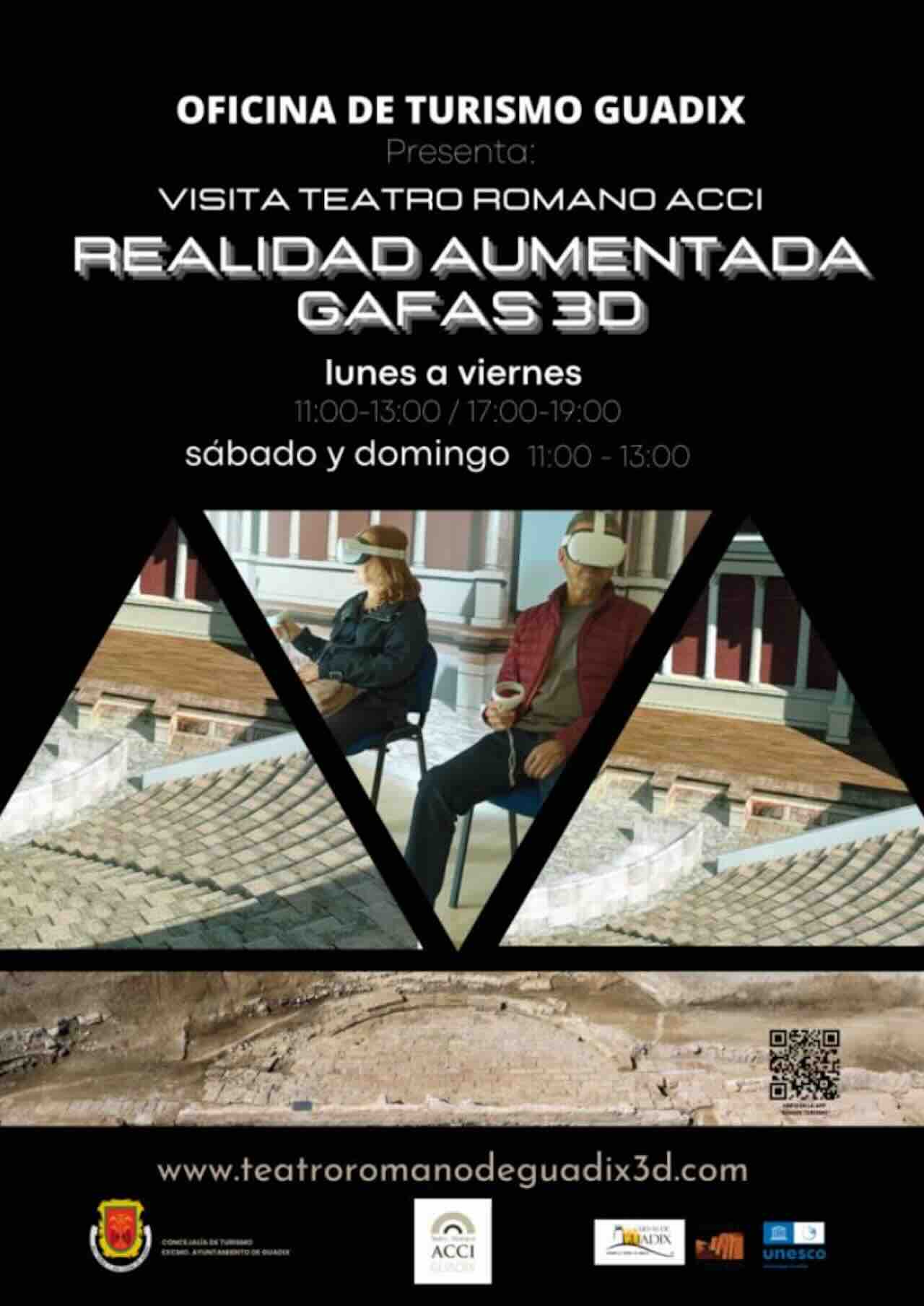 Realidad aumentada Teatro Romano de Guadix