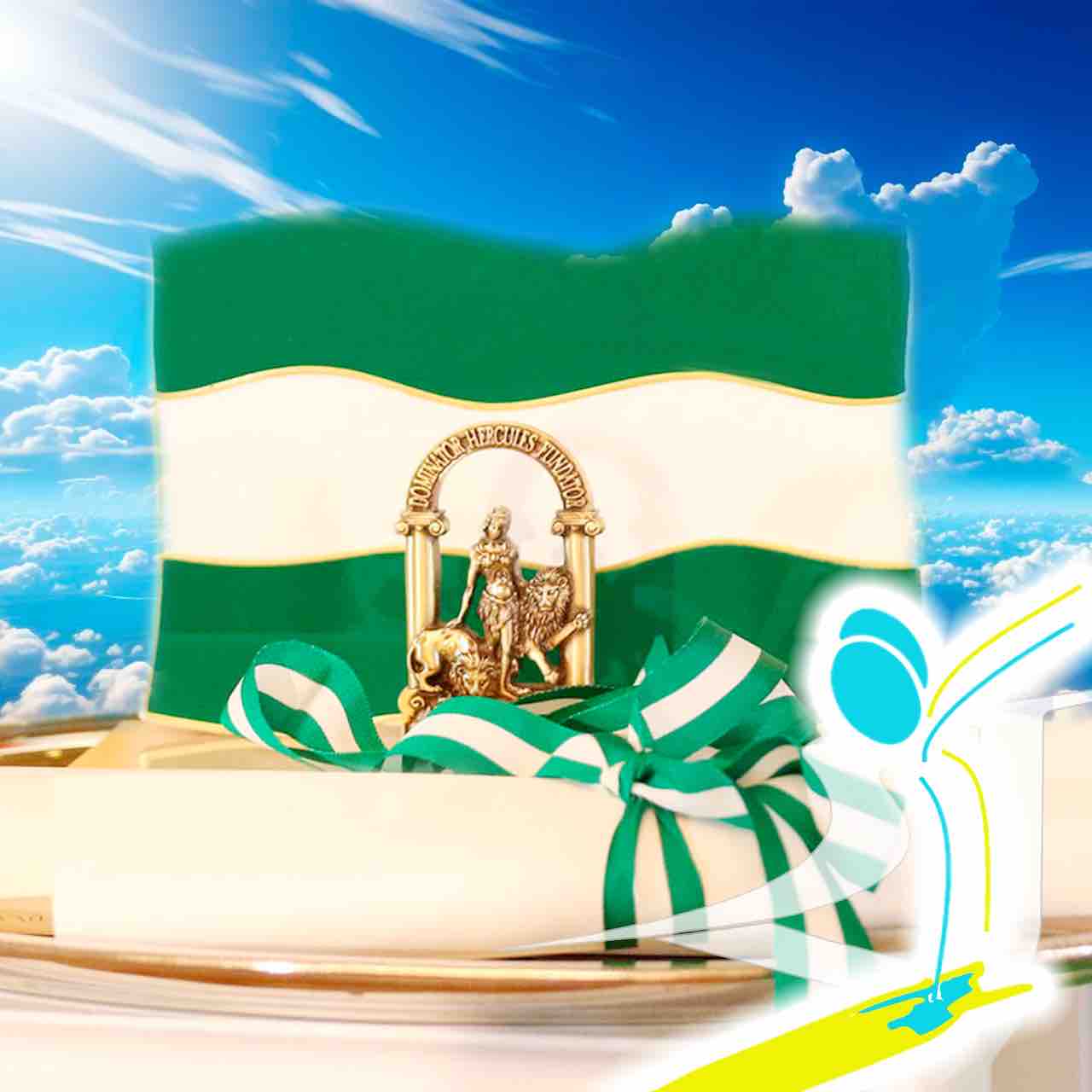 Bandera de Andalucía San José