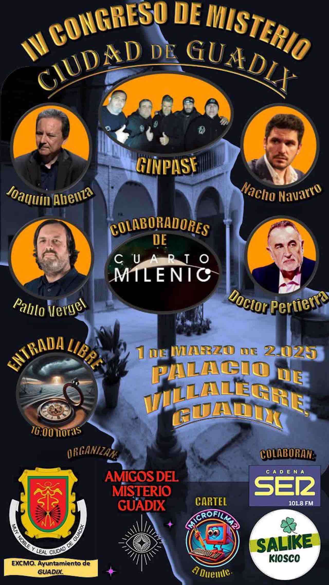 Congresos de misterio Ciudad de Guadix