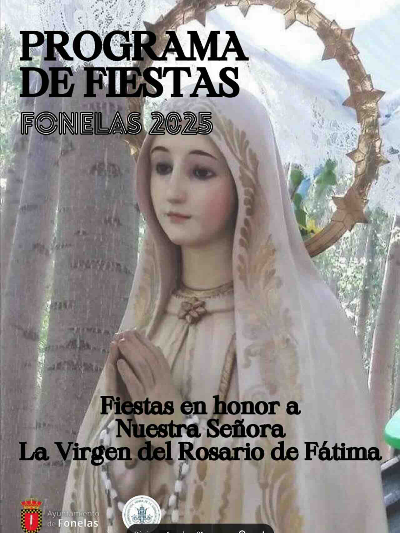 Fiestas de Fonelas en honor a la Virgen de Fátima